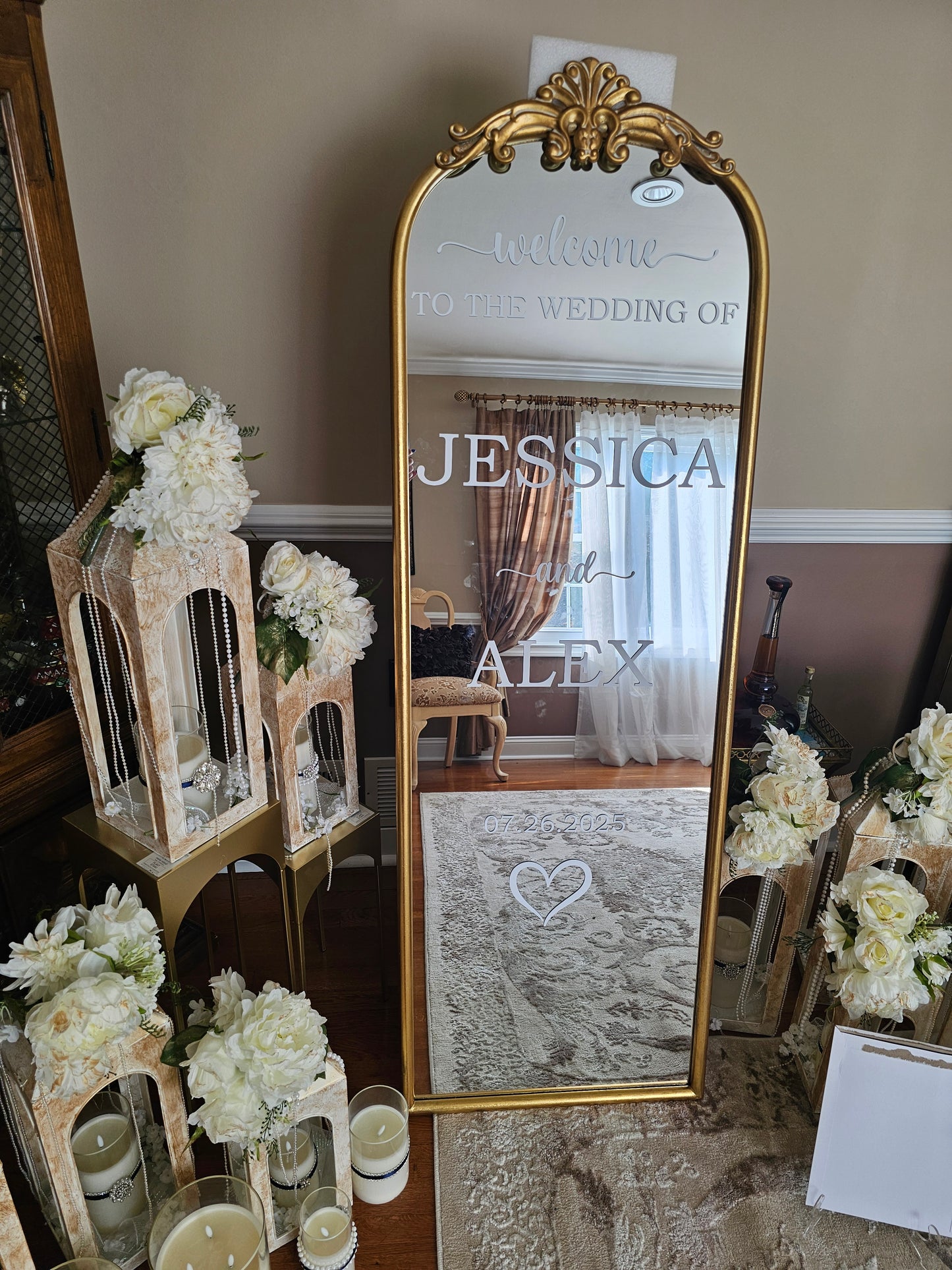 *VINYL* for Welcome Sign at Wedding