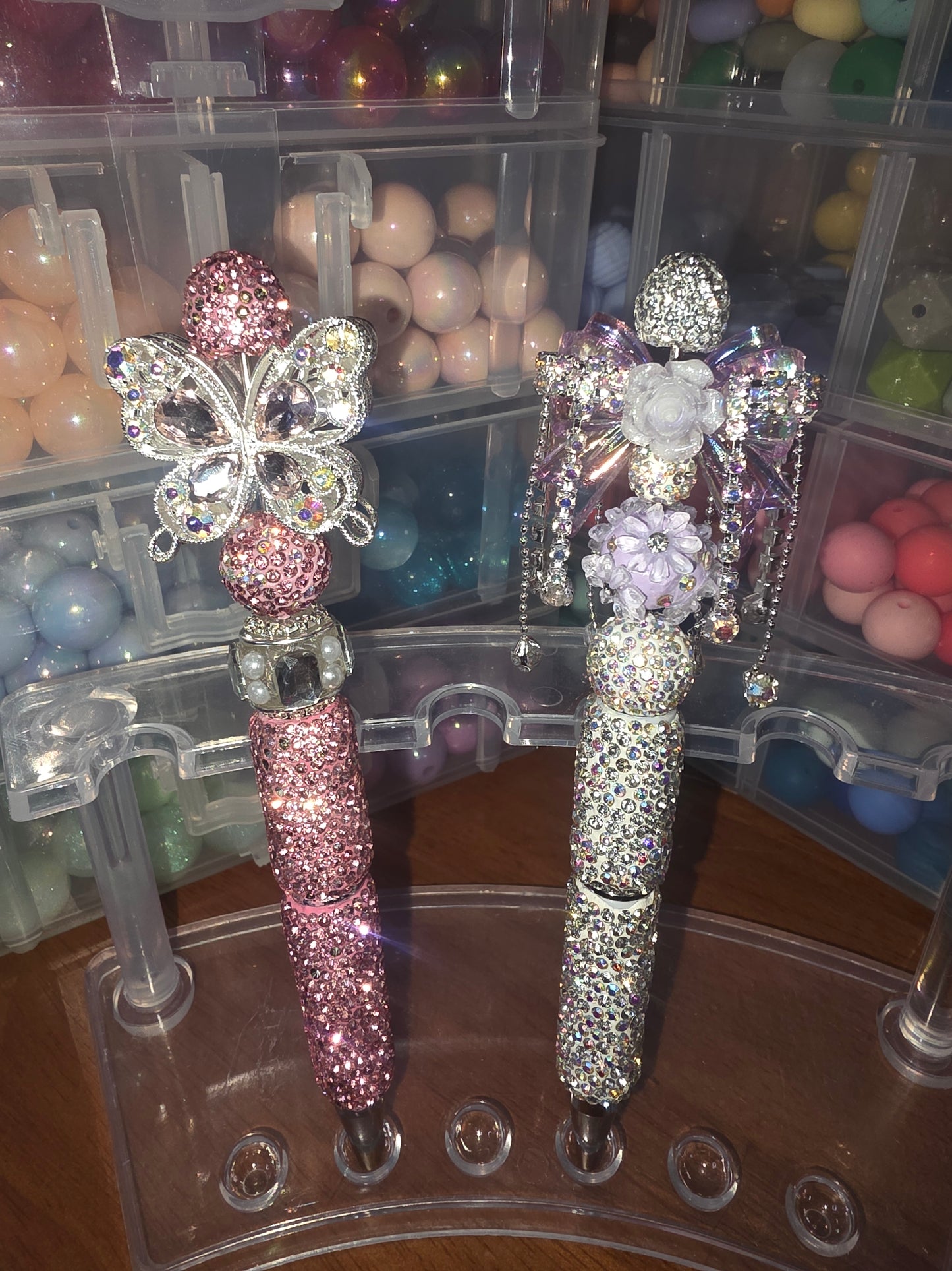 Pink or Silver Bling Pen