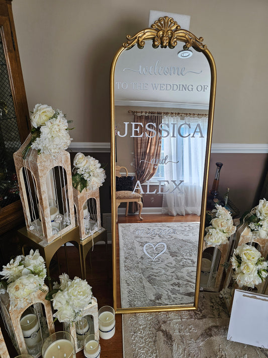 *VINYL* for Welcome Sign at Wedding