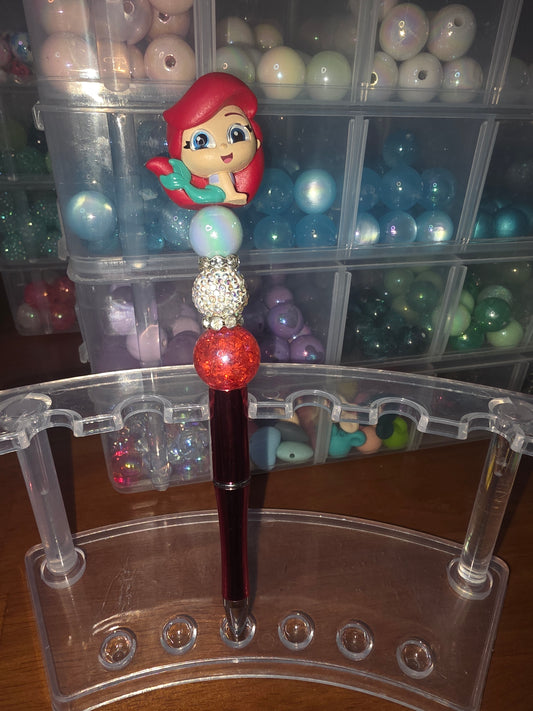 Ariel Doorable Beaded Pen