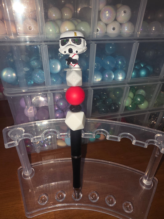 Storm Trooper Doorable Beaded Pen