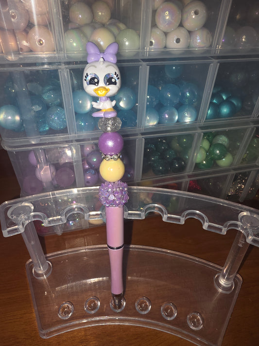 Girl Duck Doorable Beaded Pen