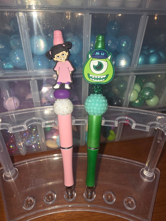 Monsters Inc. Beaded Pen