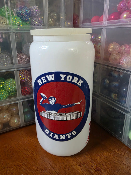 New York Giants - 16oz Glass Cup