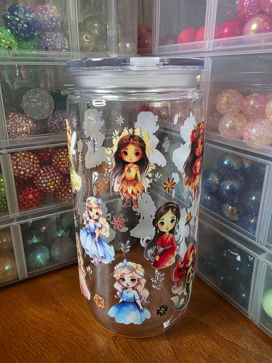 Princesses - 16oz Plastic Cup