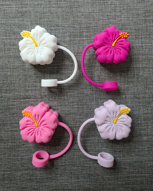 Hibiscus Straw Topper