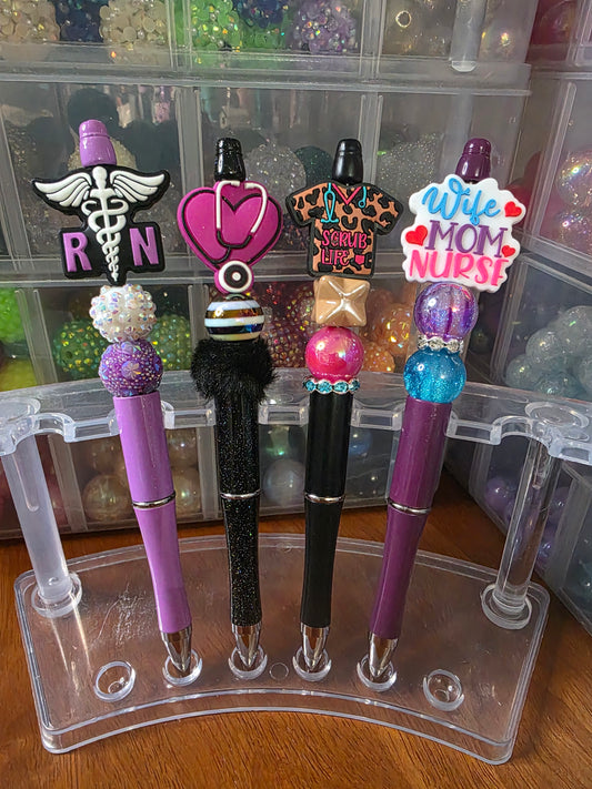 Nurse Beaded Pen