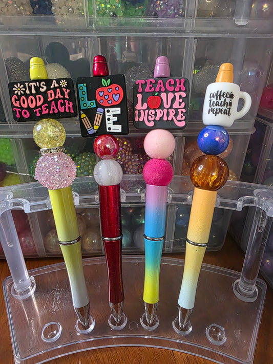 Teacher Beaded Pen