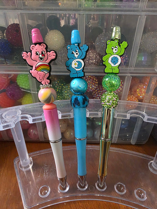 Care Bears Beaded Pen